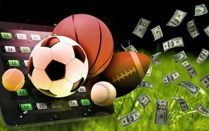 Pertandingan olahraga ditampilkan dalam antarmuka digital