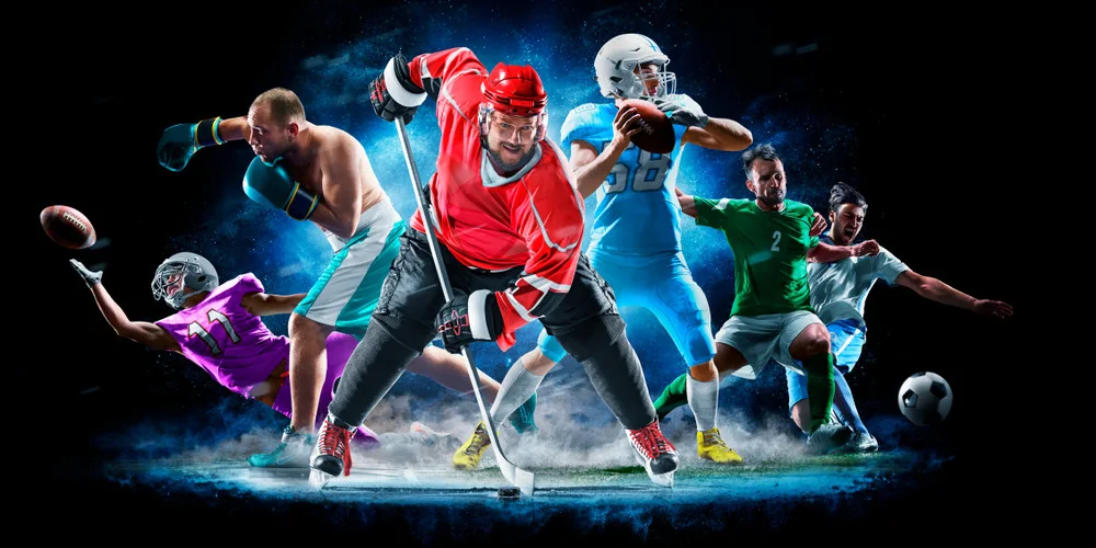 Tampilan olahraga dan pertandingan pada layar mobile